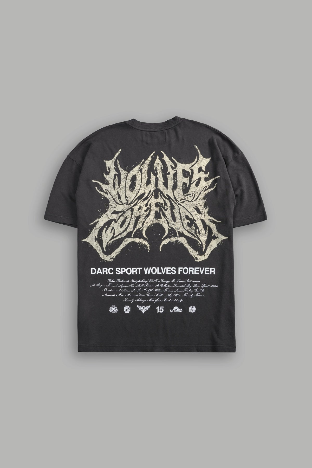Sheer Loyalty "Premium" Oversized Tee in Wolf Gray