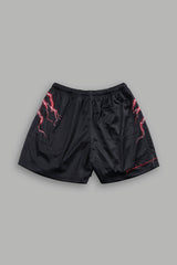 Kylo & Vader Mesh Shorts in Black