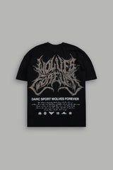 Sheer Loyalty "Premium" Oversized Tee in Black
