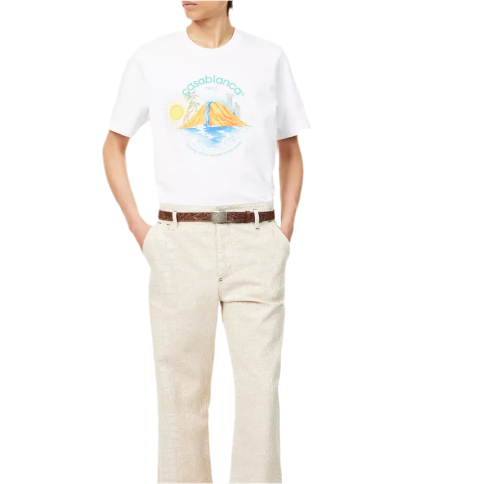 Casablanca Oasis T-Shirt White