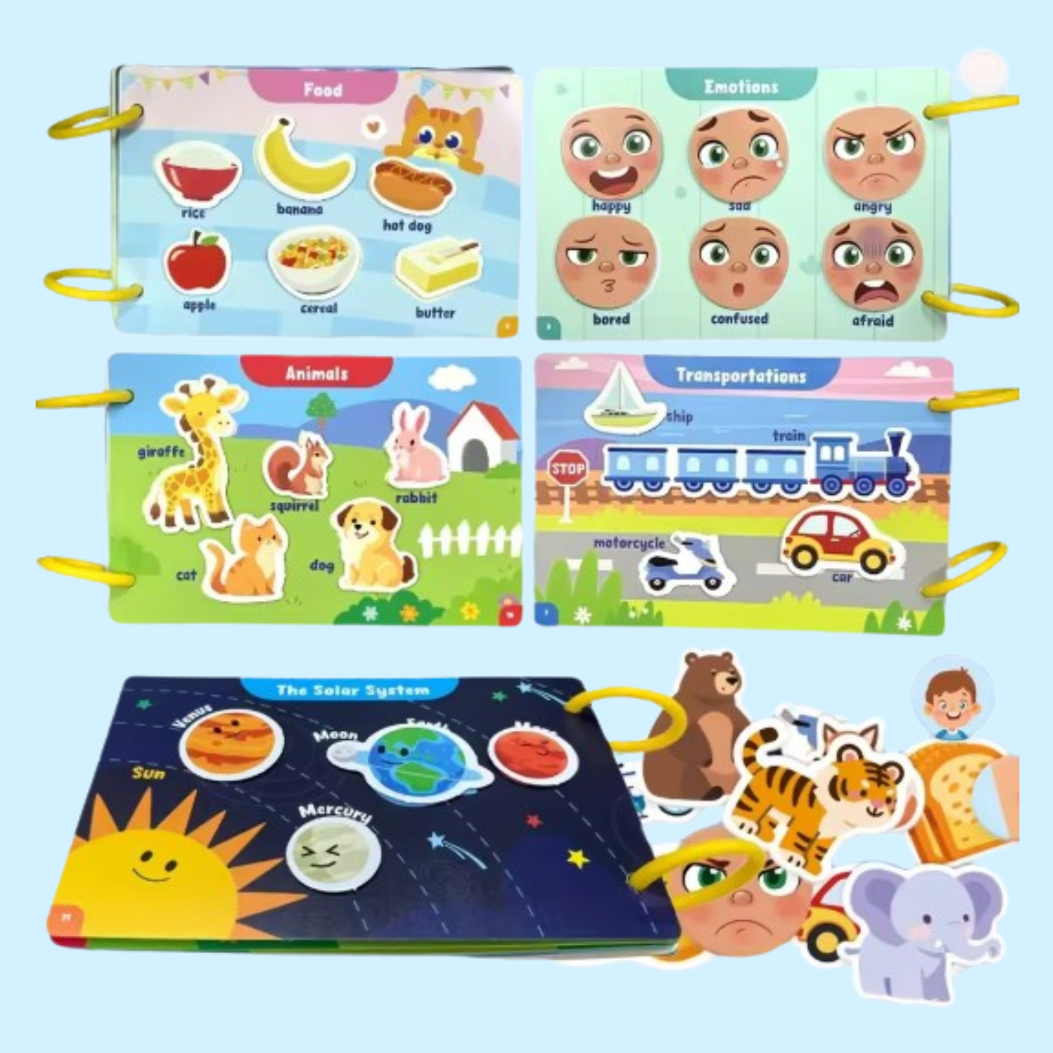 TibaToes Montessori Busy Book