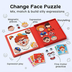 TibaToes™ MixFace Magnetic Story Puzzle