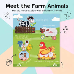 Limited Edition: Farm Friends Busy Board