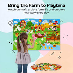 TibaToes™ StoryScape Felt Activity Board
