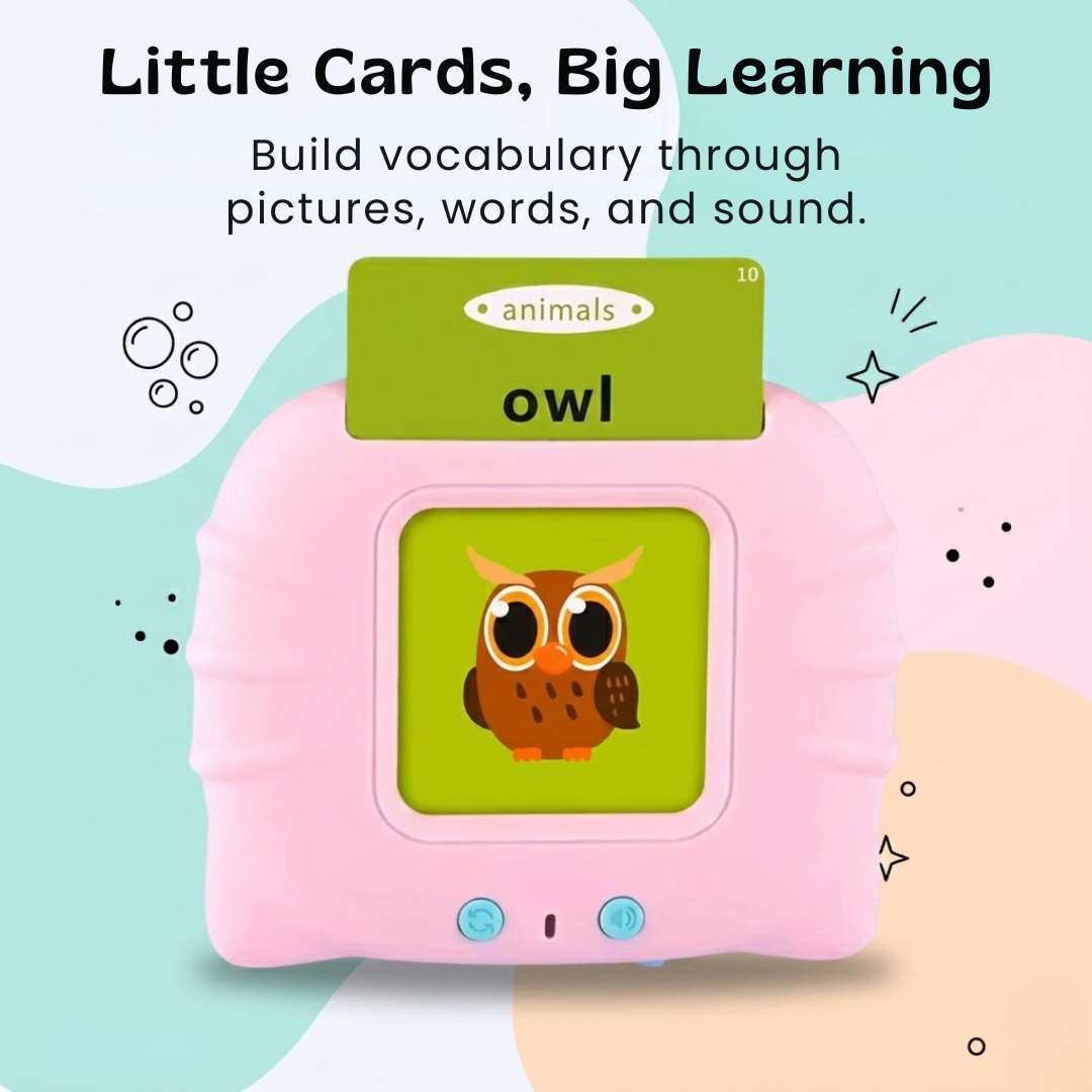 TibaToes™ Montessori Talking Flashcards