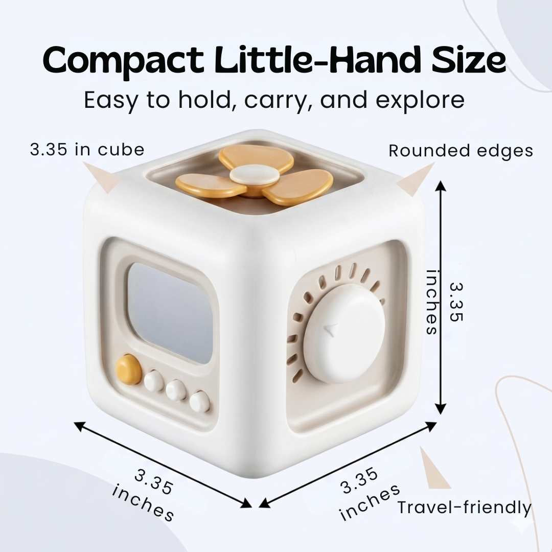 TibaToes™ Montessori Busy Cube