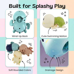TibaToes™ 3-Pack Turtle Bathtub Toys