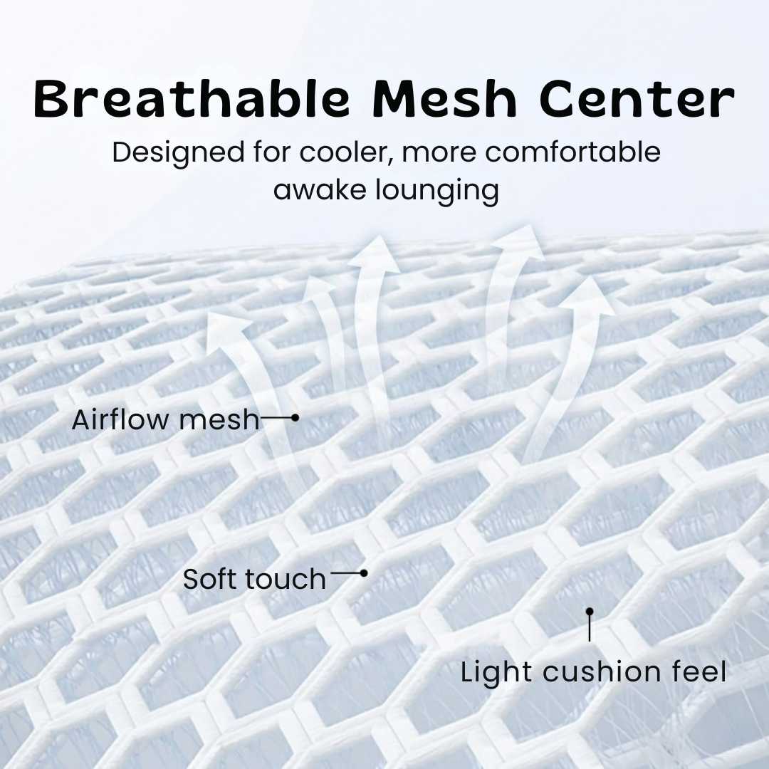 TibaToes™ CozyNest Baby Lounger