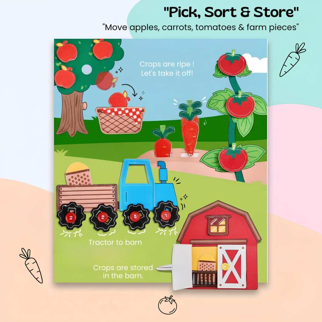 Limited Edition: Farm Friends Busy Board