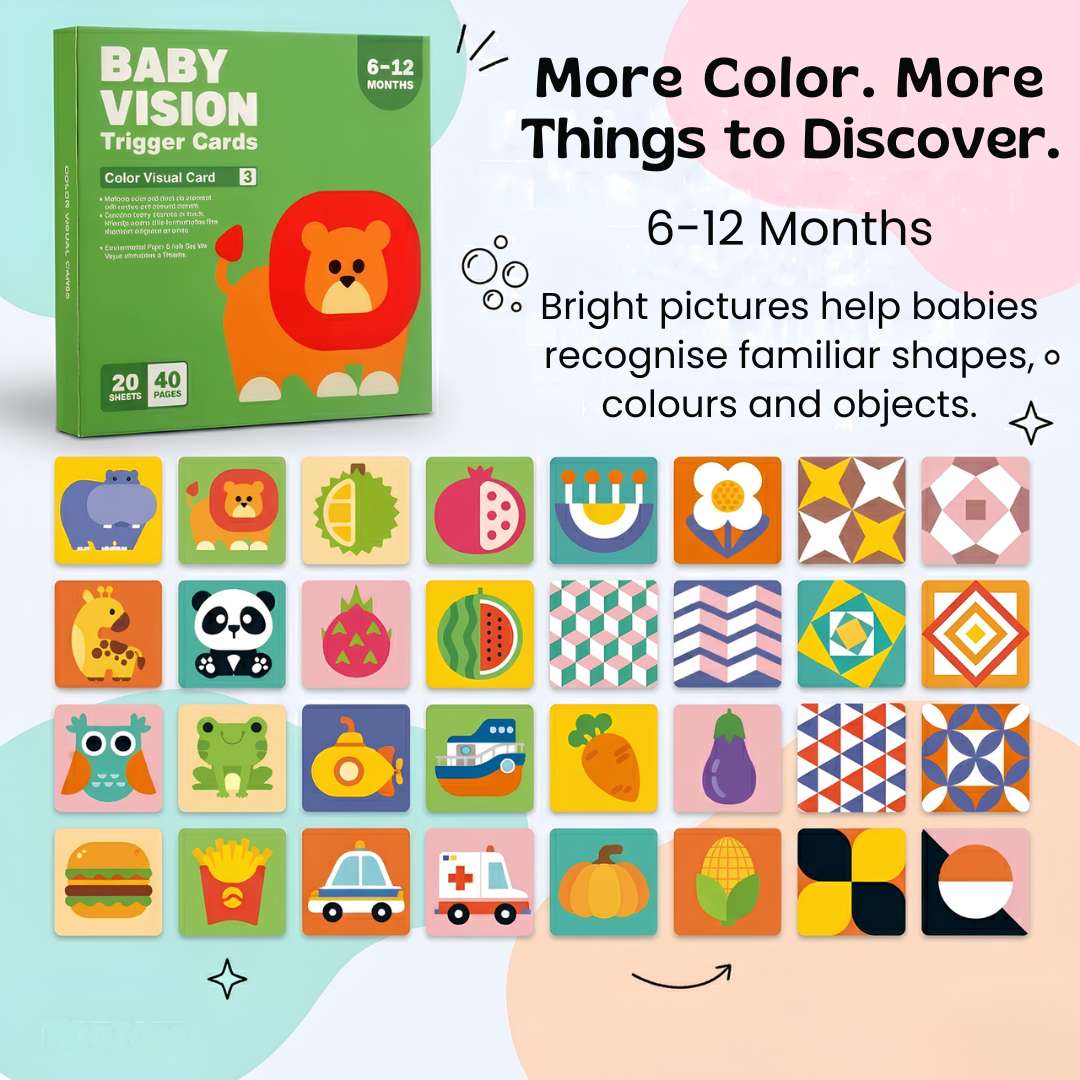 TibaToes™ Montessori Vision Cards