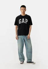 GAP Classic Cotton Contrast Tee Black