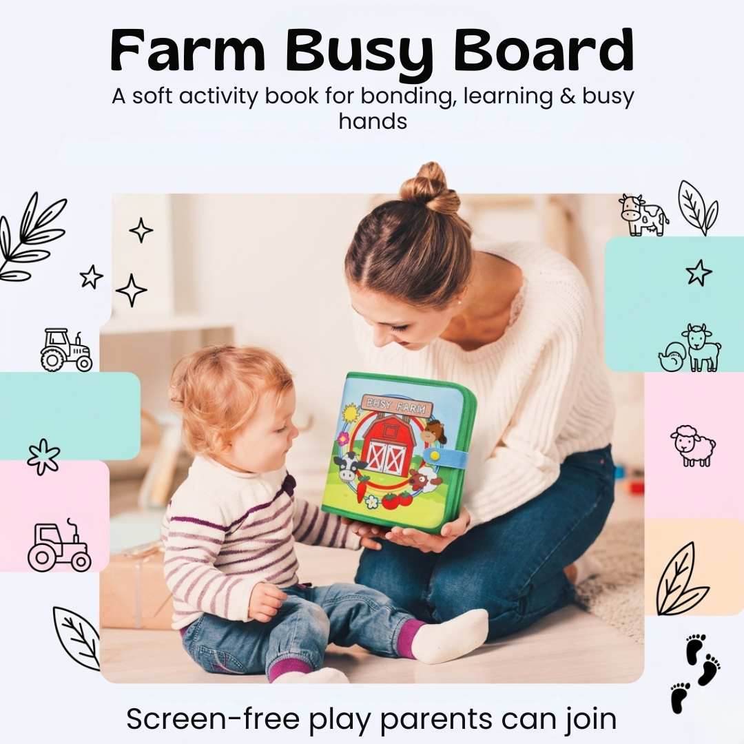 Limited Edition: Farm Friends Busy Board