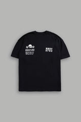 Yesterday's Gone "Premium" Oversized Tee in Black