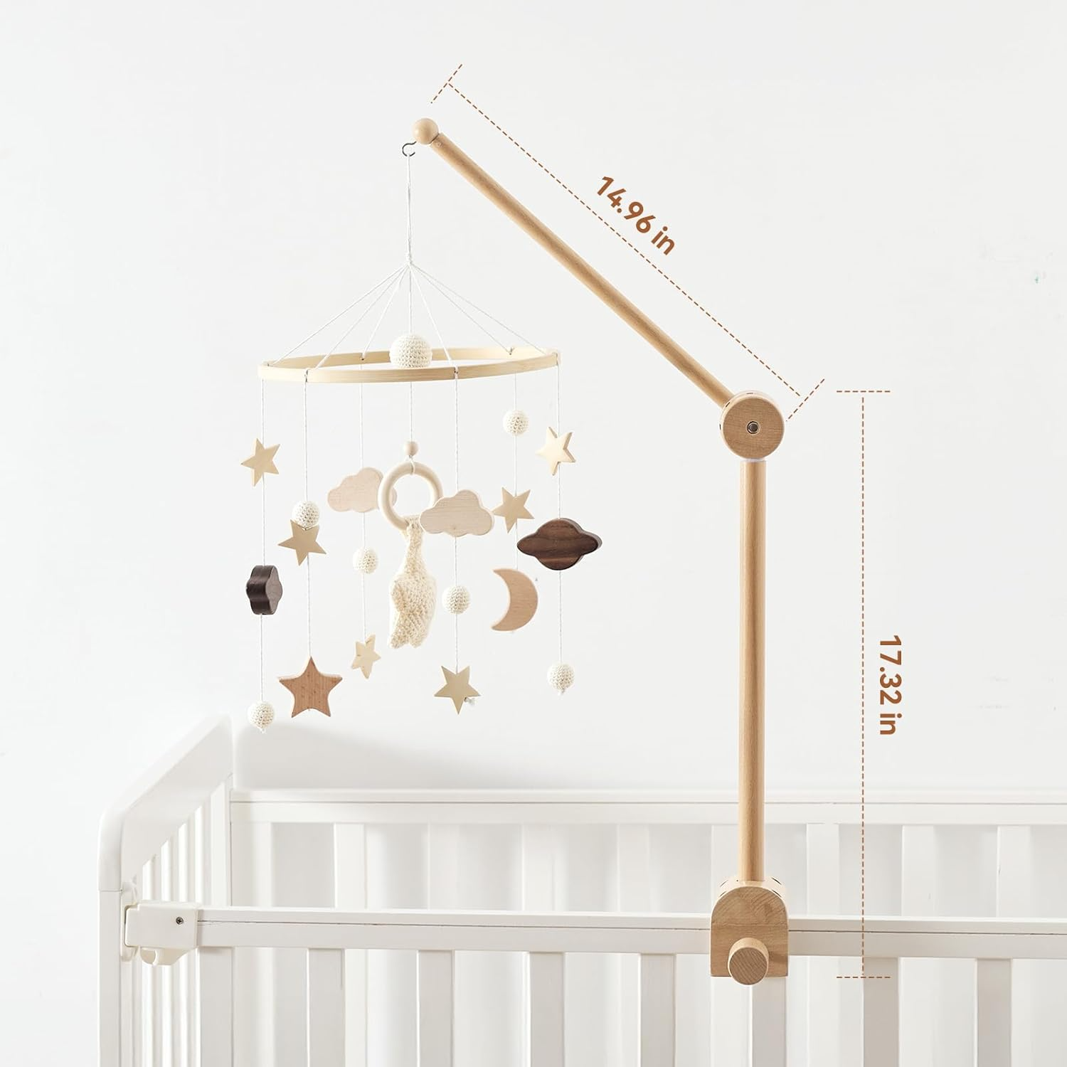 TibaToes™ Wooden Mobile Arm