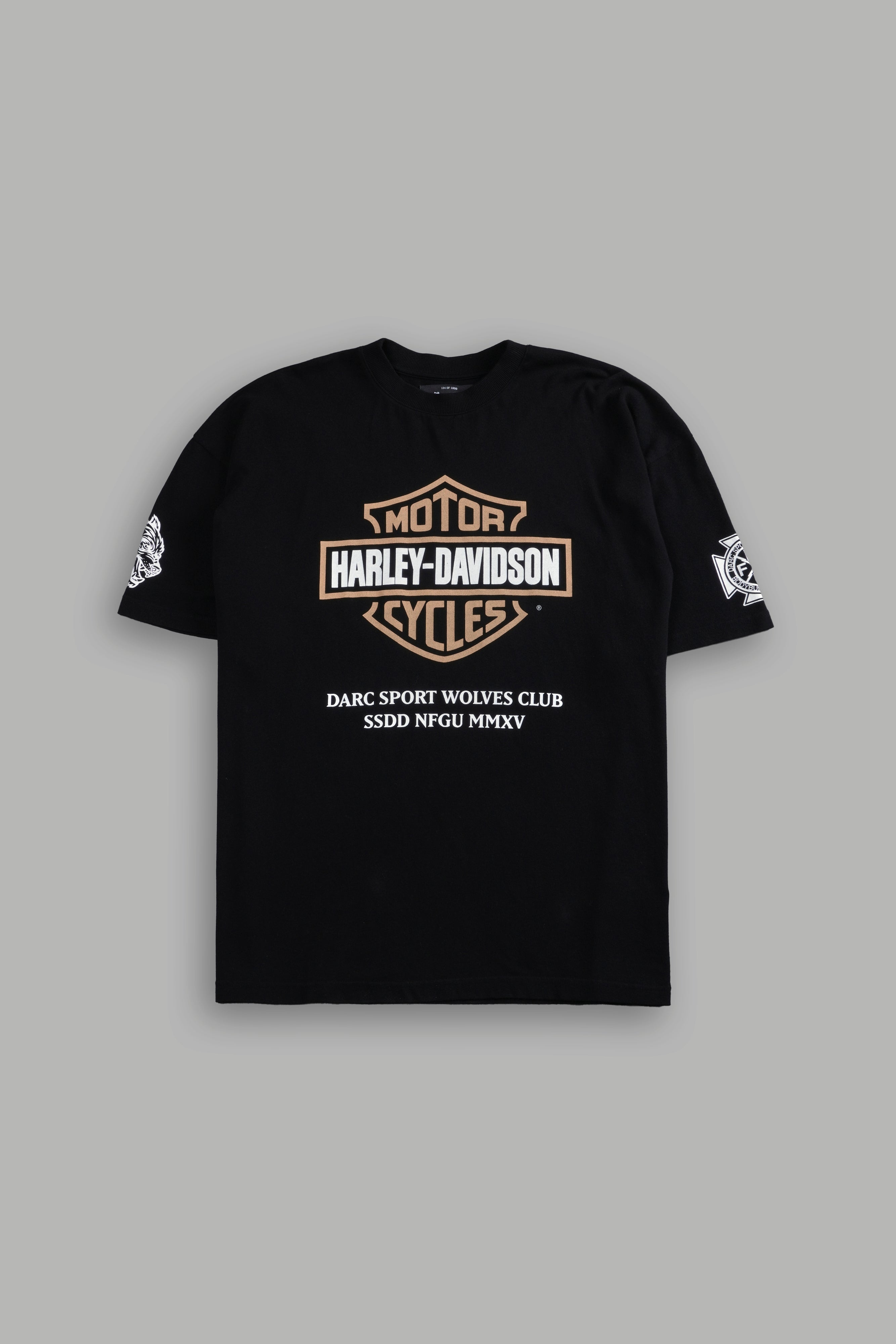 Our Clubs "Premium" Oversized Tee in Black