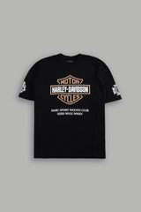 Our Clubs "Premium" Oversized Tee in Black