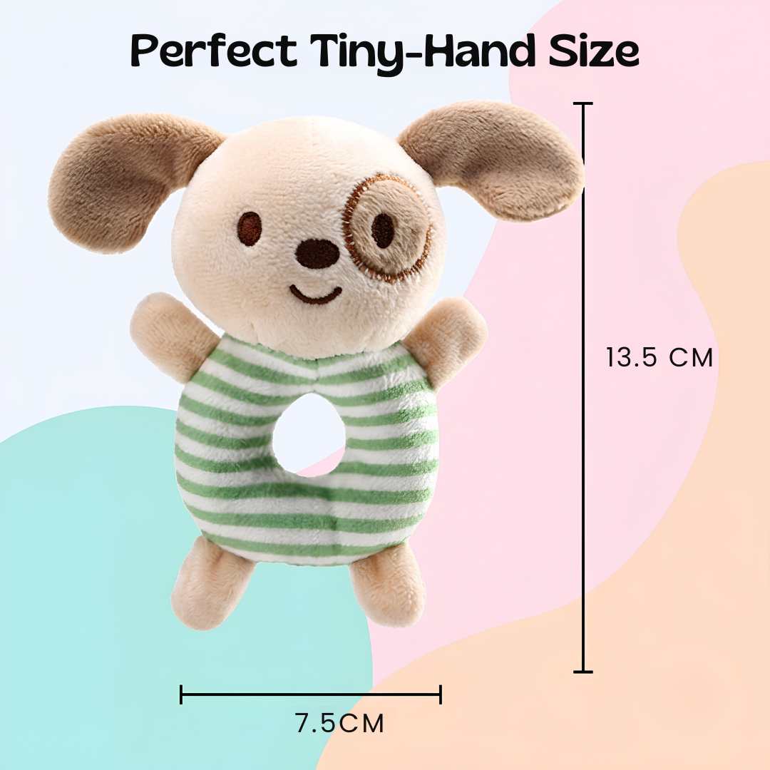TibaToes™ Snuggle & Shake Rattle Friend