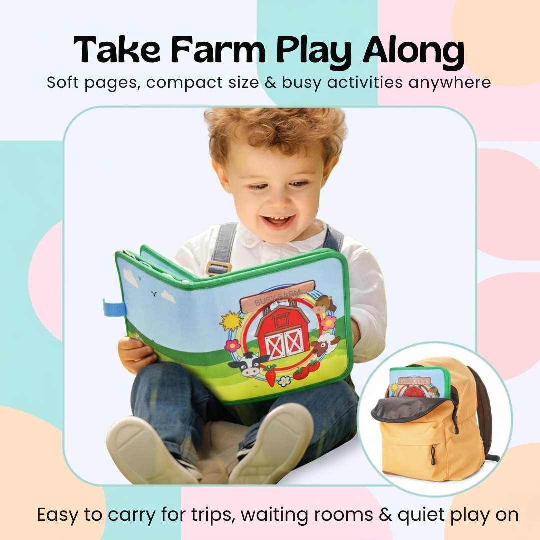 Limited Edition: Farm Friends Busy Board