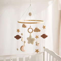 TibaToes™ Wooden Baby Mobile