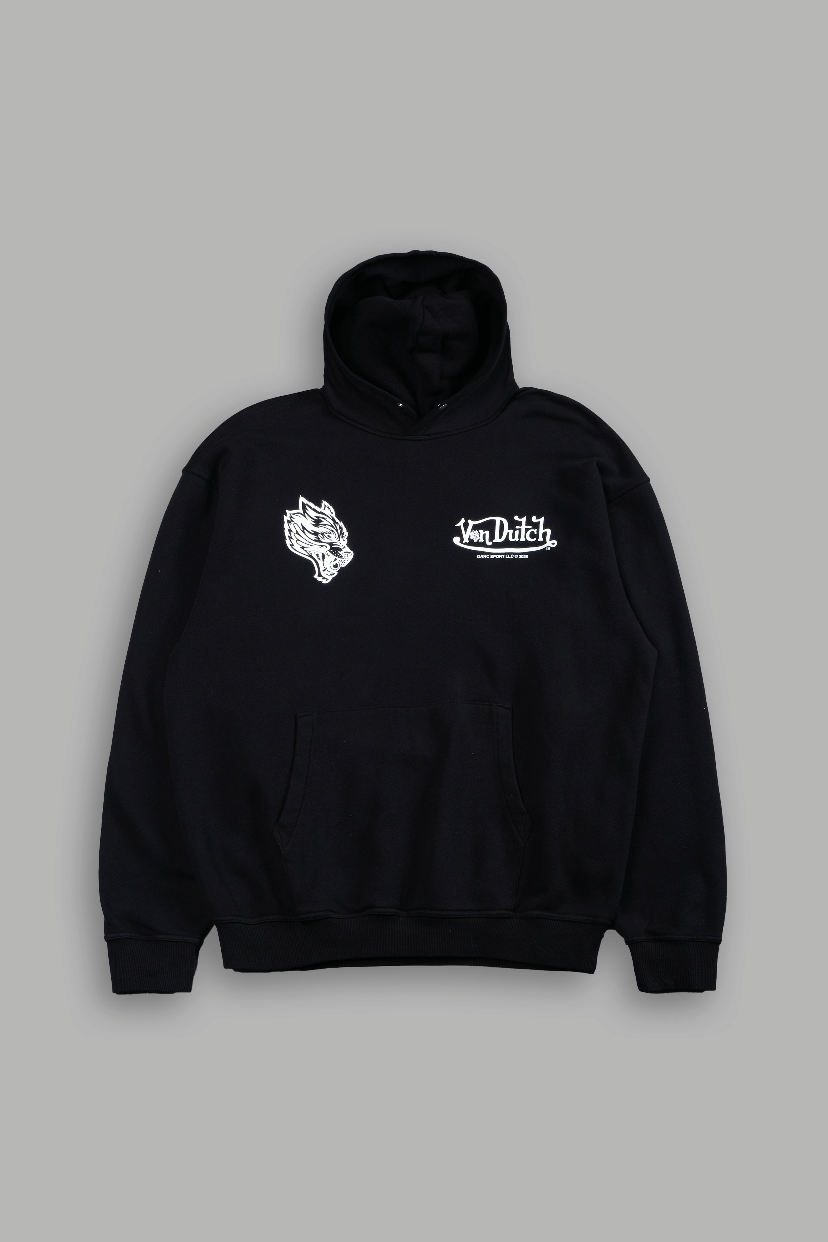 Von Wild Unisex "Pierce" Hoodie in Black