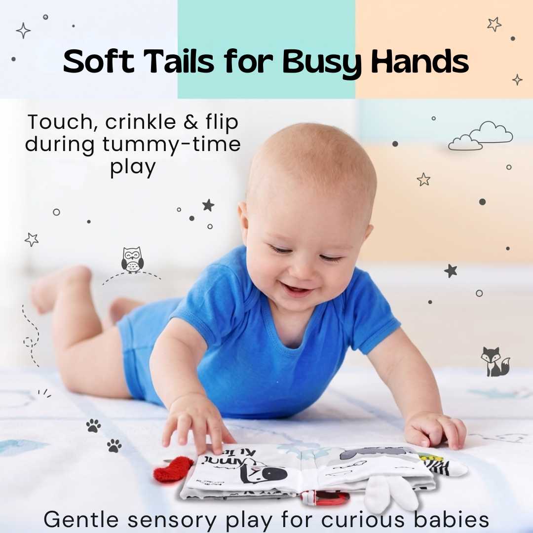 TibaToes™ Sensory Soft Book