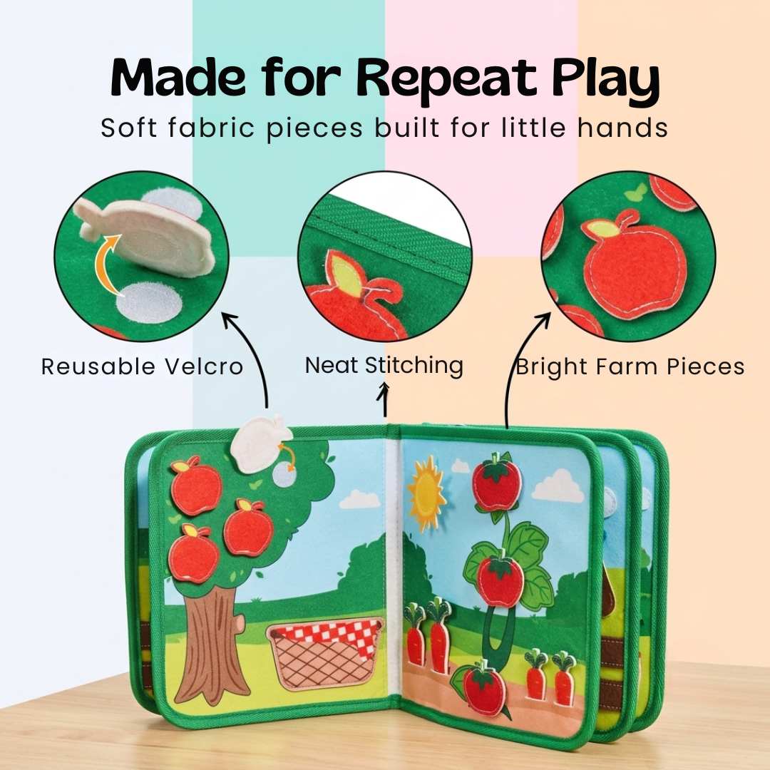 Limited Edition: Farm Friends Busy Board