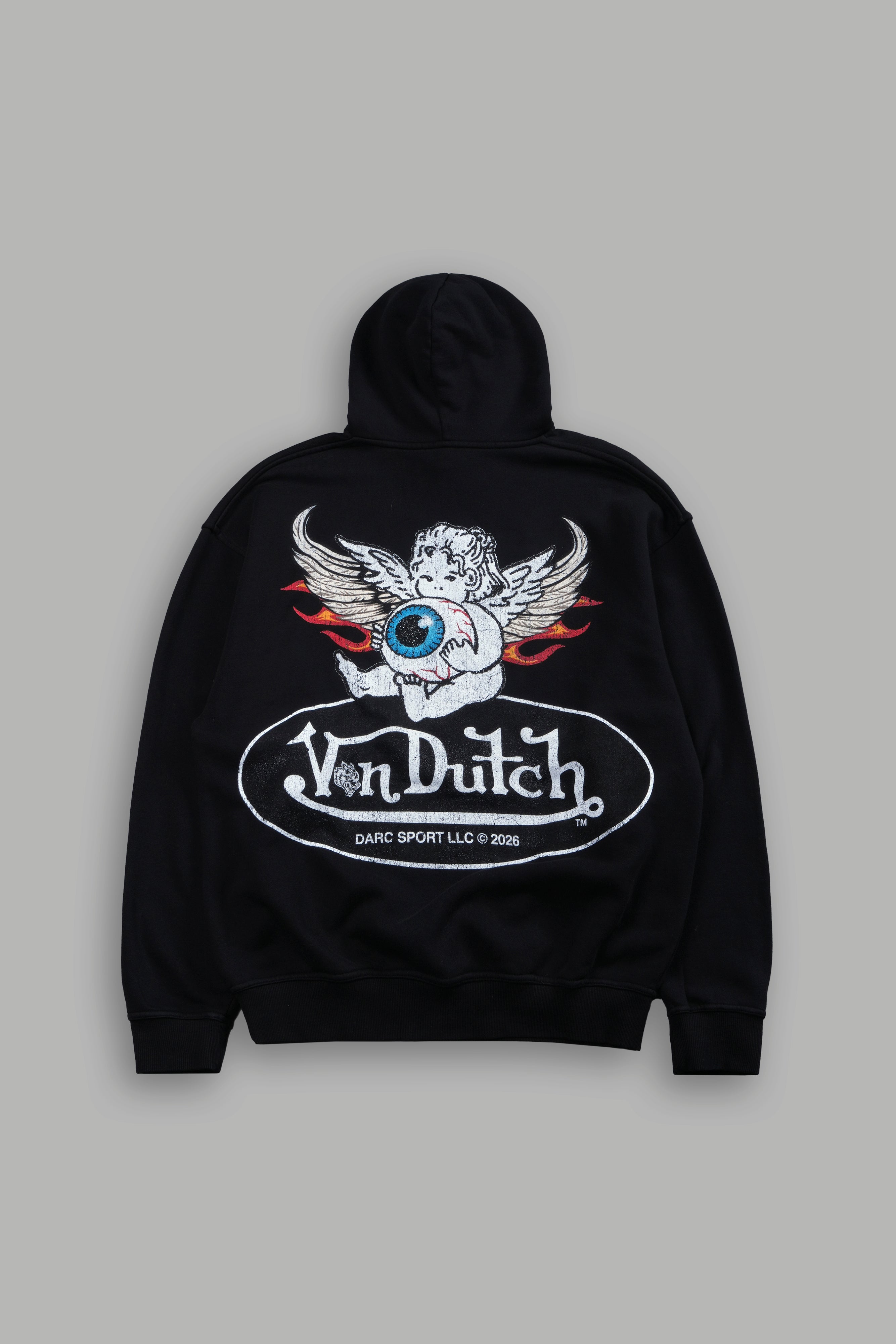 Von Wild Unisex "Pierce" Hoodie in Black