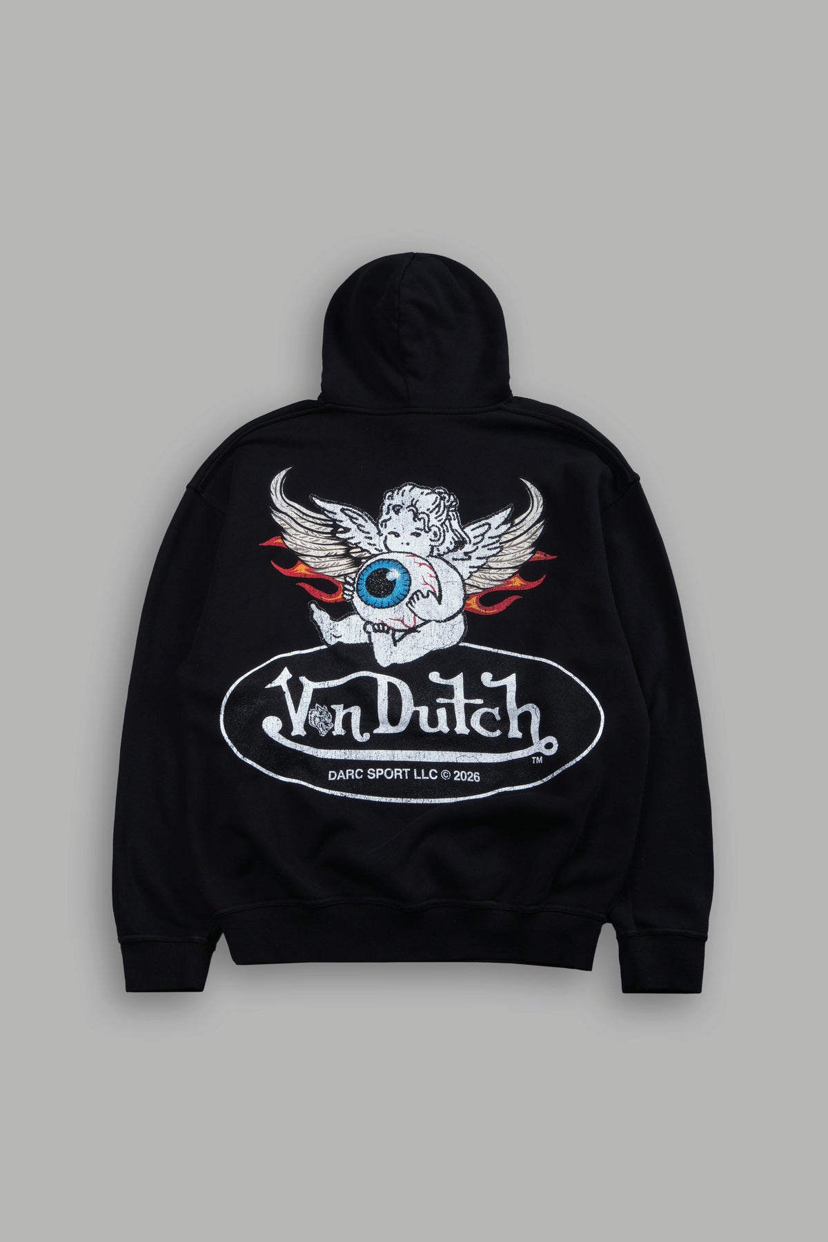 Von Wild Unisex "Pierce" Hoodie in Black
