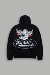 Von Wild Unisex "Pierce" Hoodie in Black