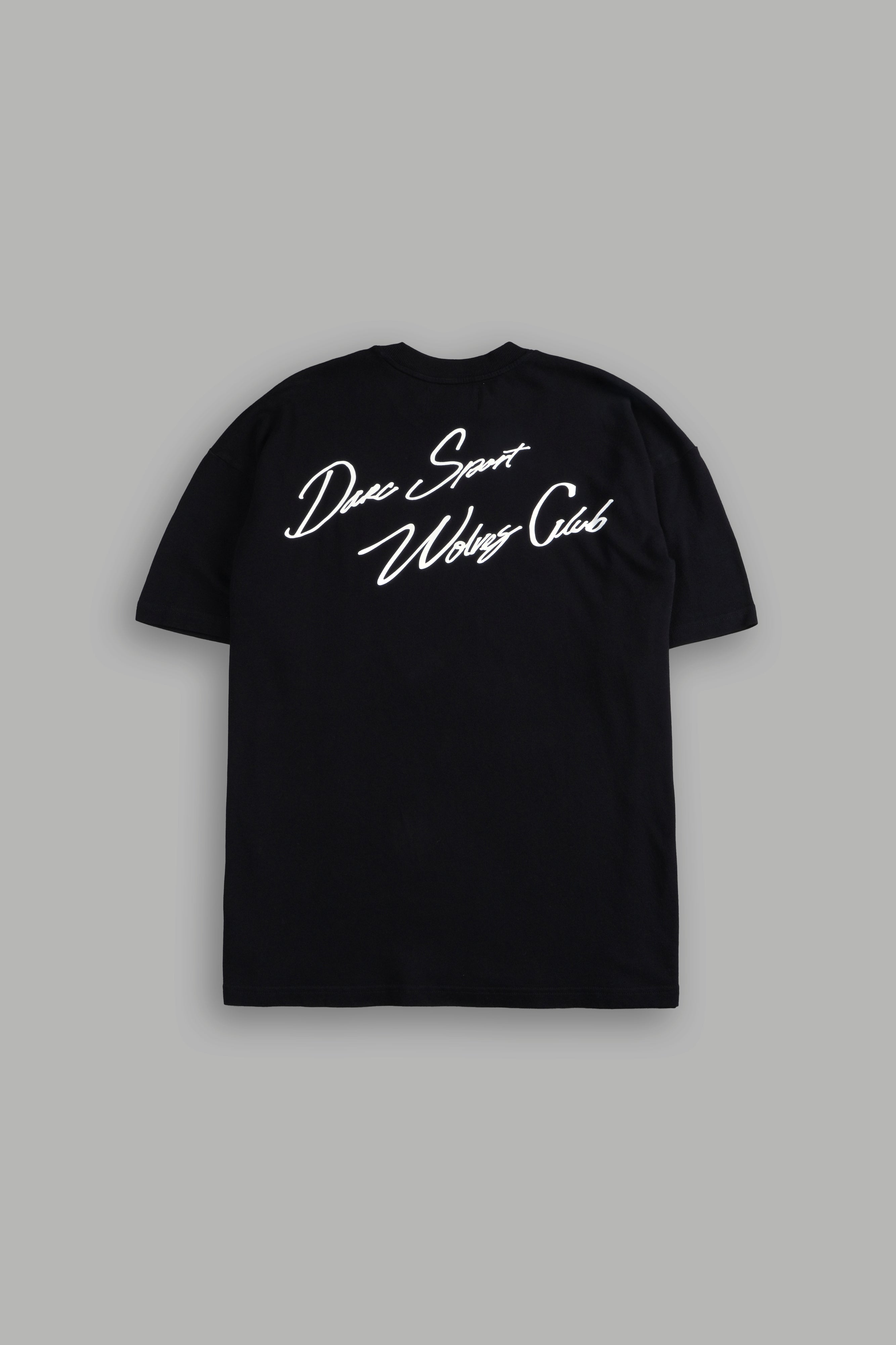 Wolves Club FRVR Unisex "Premium" Oversized Tee in Black