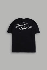 Wolves Club FRVR Unisex "Premium" Oversized Tee in Black