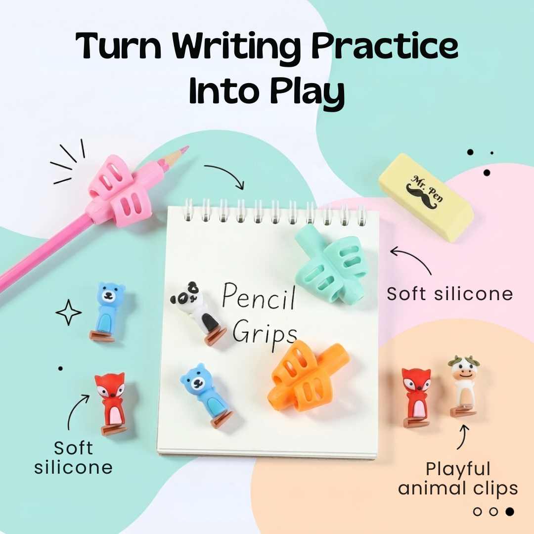 TibaToes™ LittleWriter Pencil Grip Set