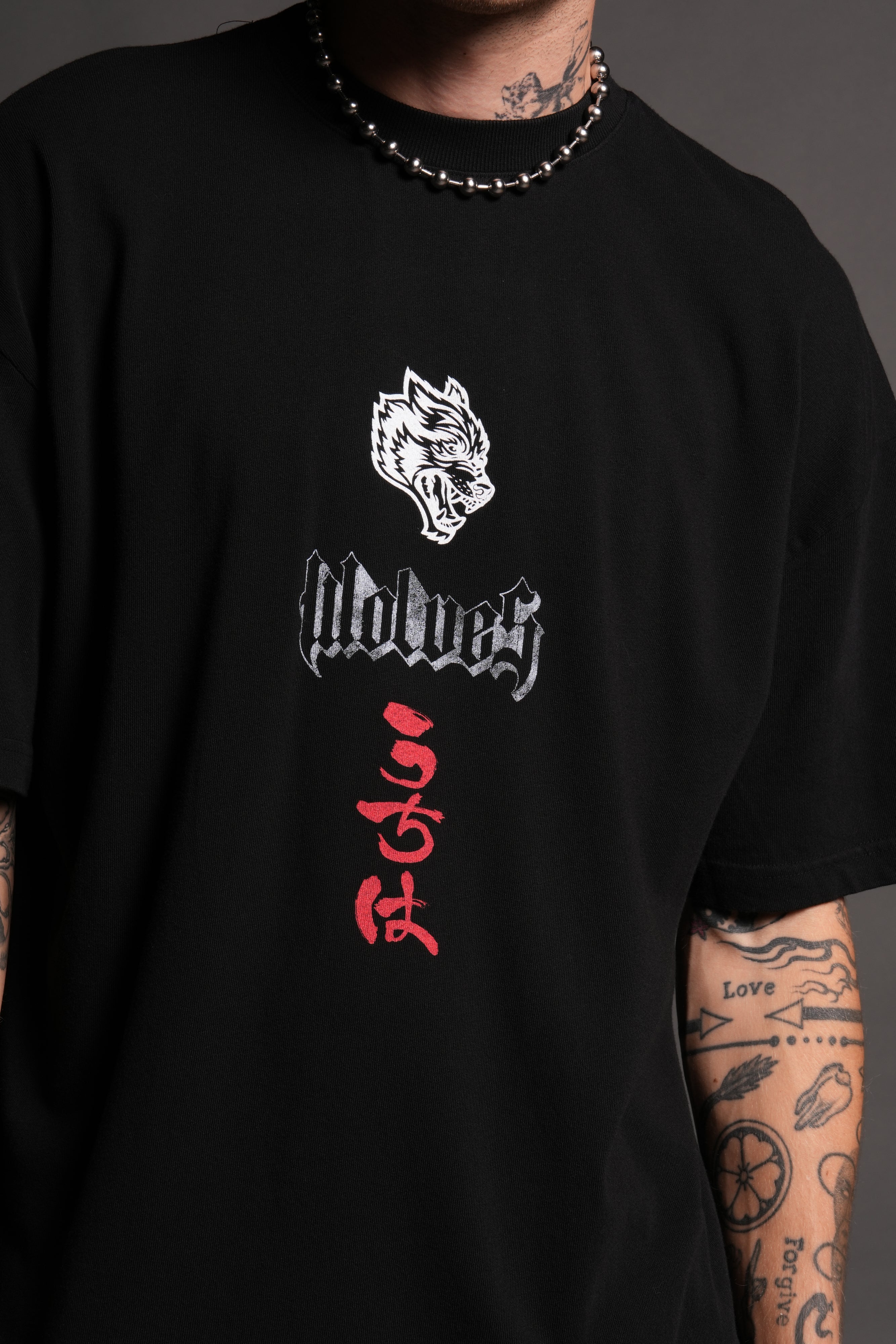 The End "Premium" Oversized Tee in Black