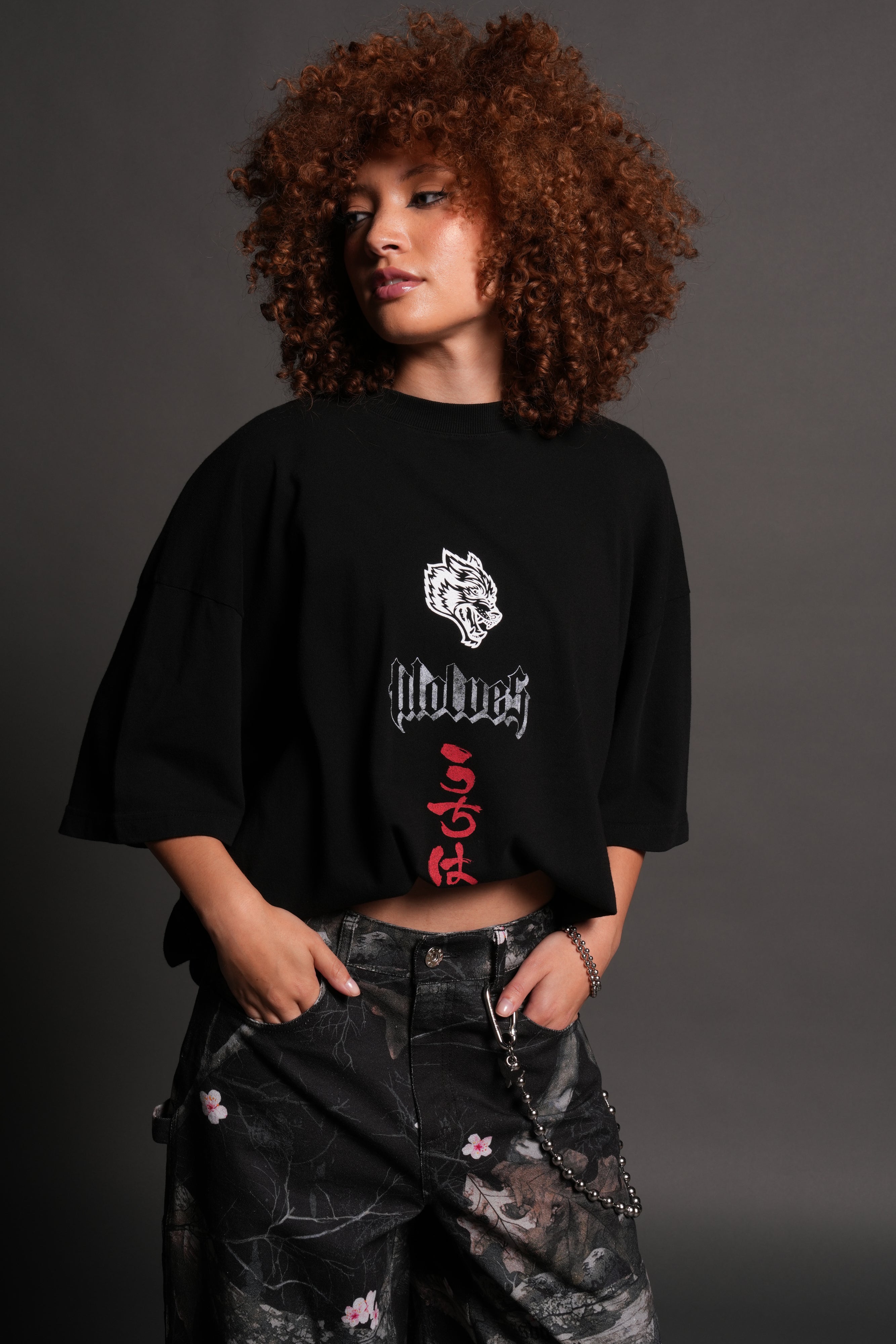 The End "Premium" Oversized Tee in Black