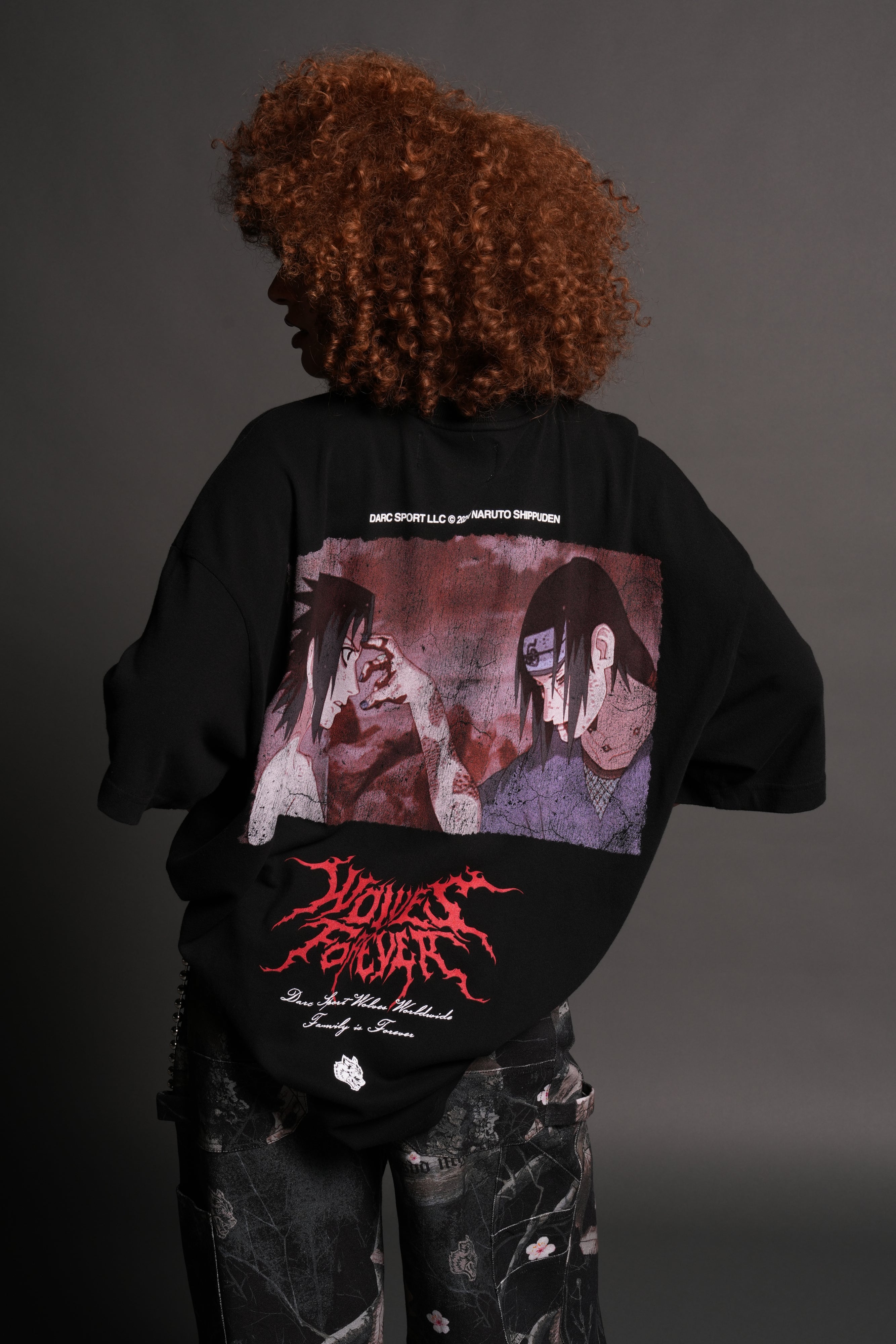 The End "Premium" Oversized Tee in Black