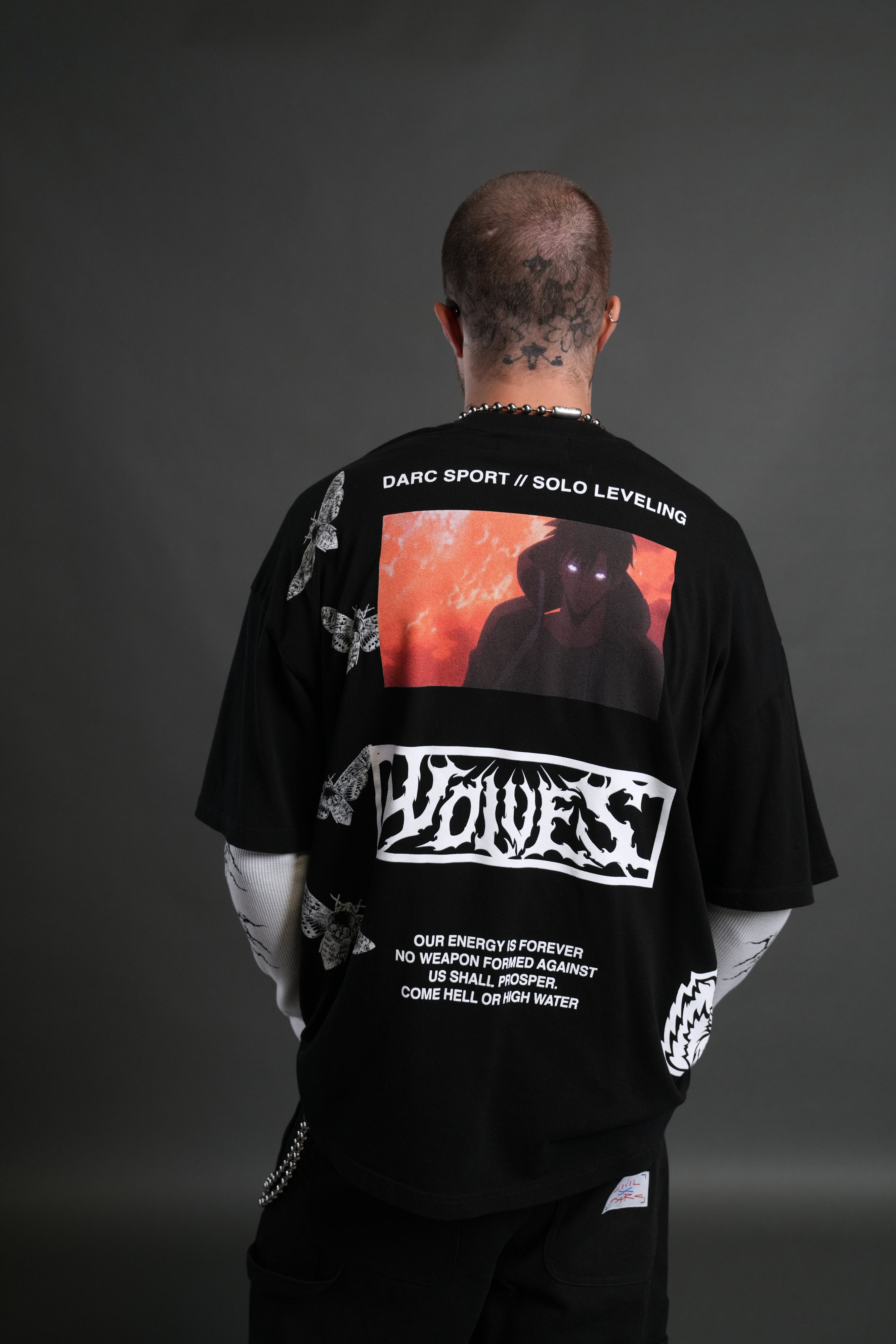 Darc Hunter "Premium" Oversized Tee in Black