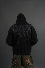 Statue of God "Pierce" Hoodie in Black