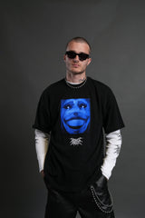 Statue of God "Premium" Oversized Tee in Black