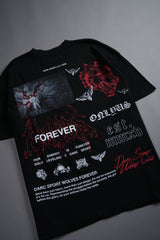 Last Breath "Premium" Oversized Tee in Black