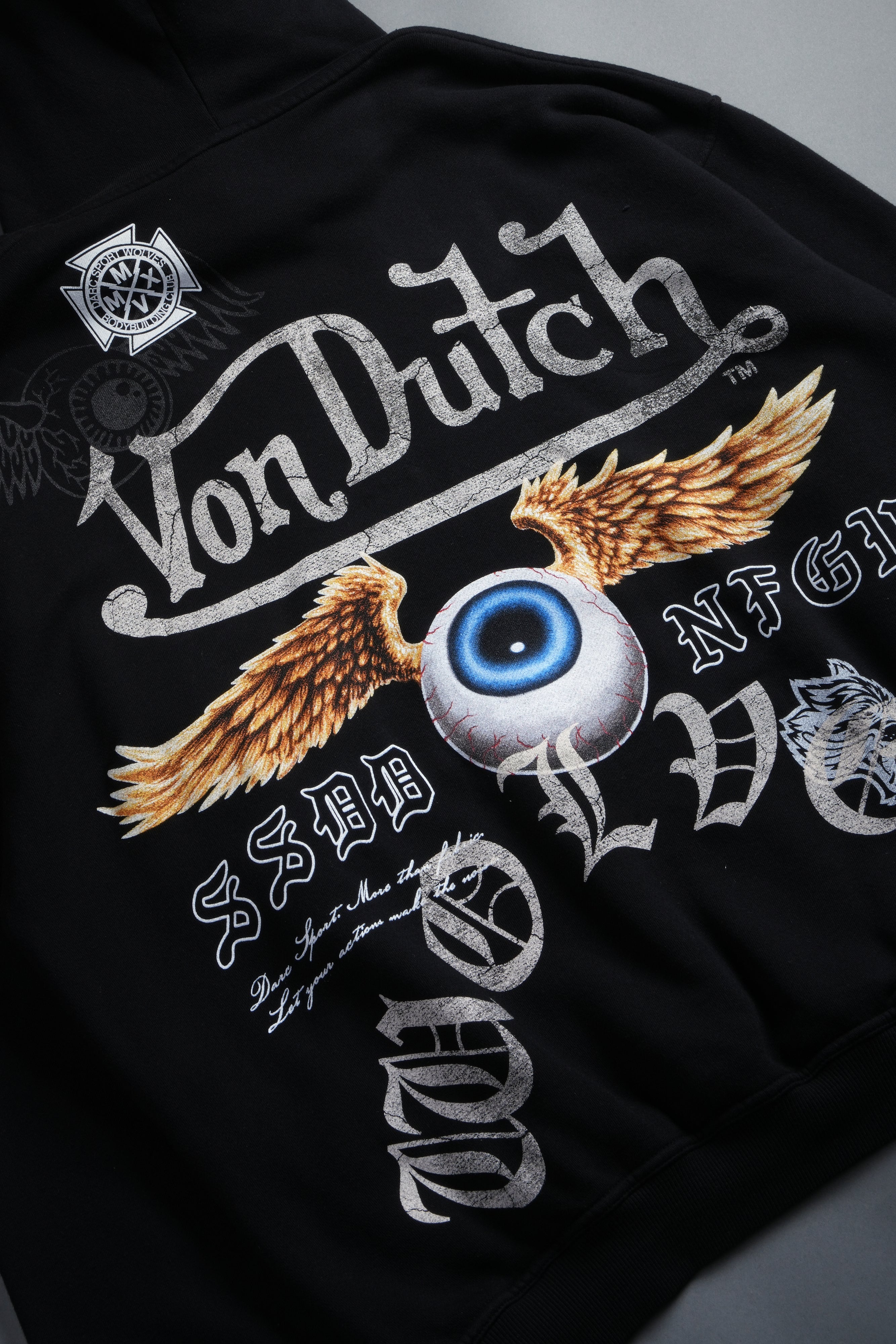 DSVD NFGU "Pierce" Hoodie in Black