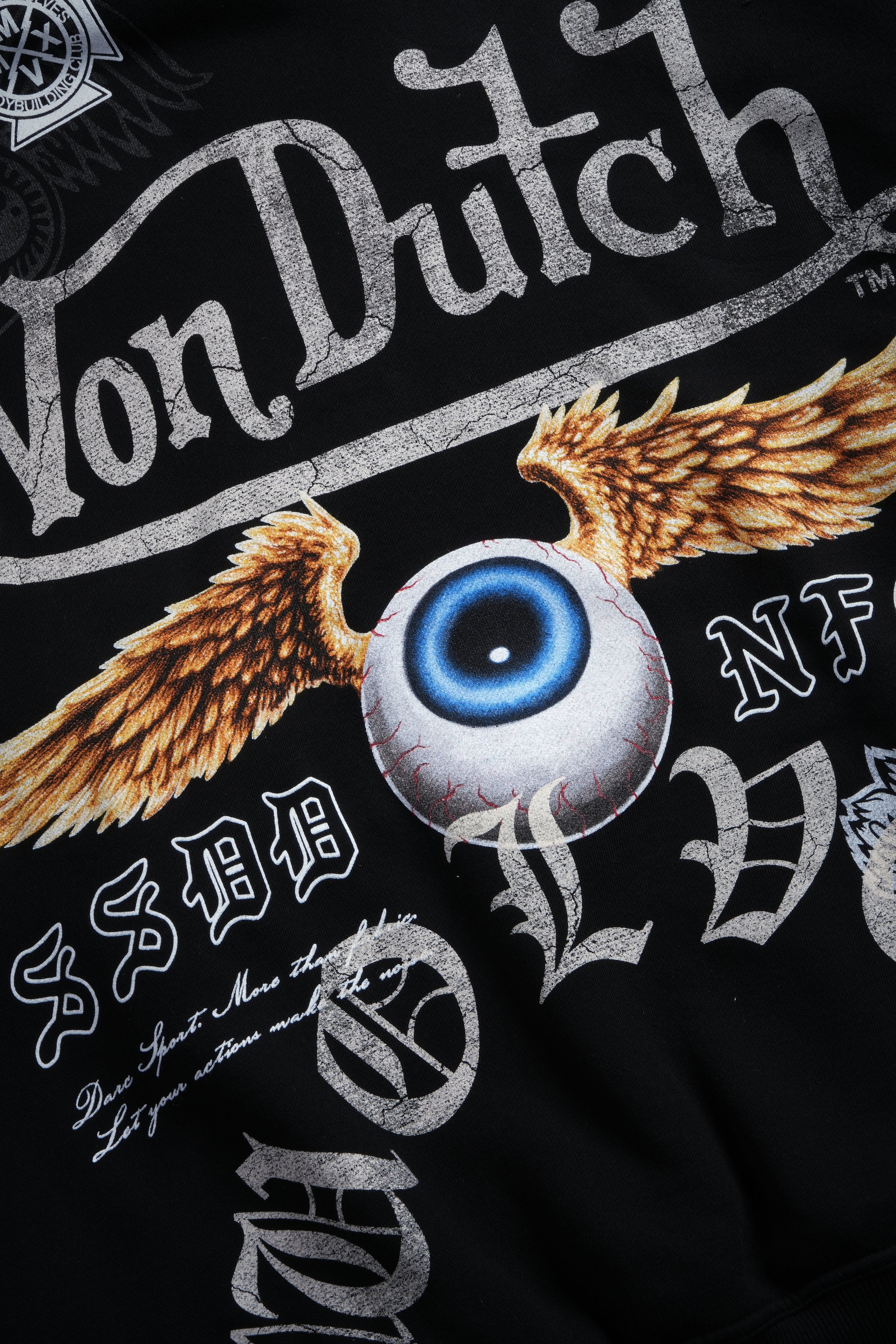 DSVD NFGU "Pierce" Hoodie in Black