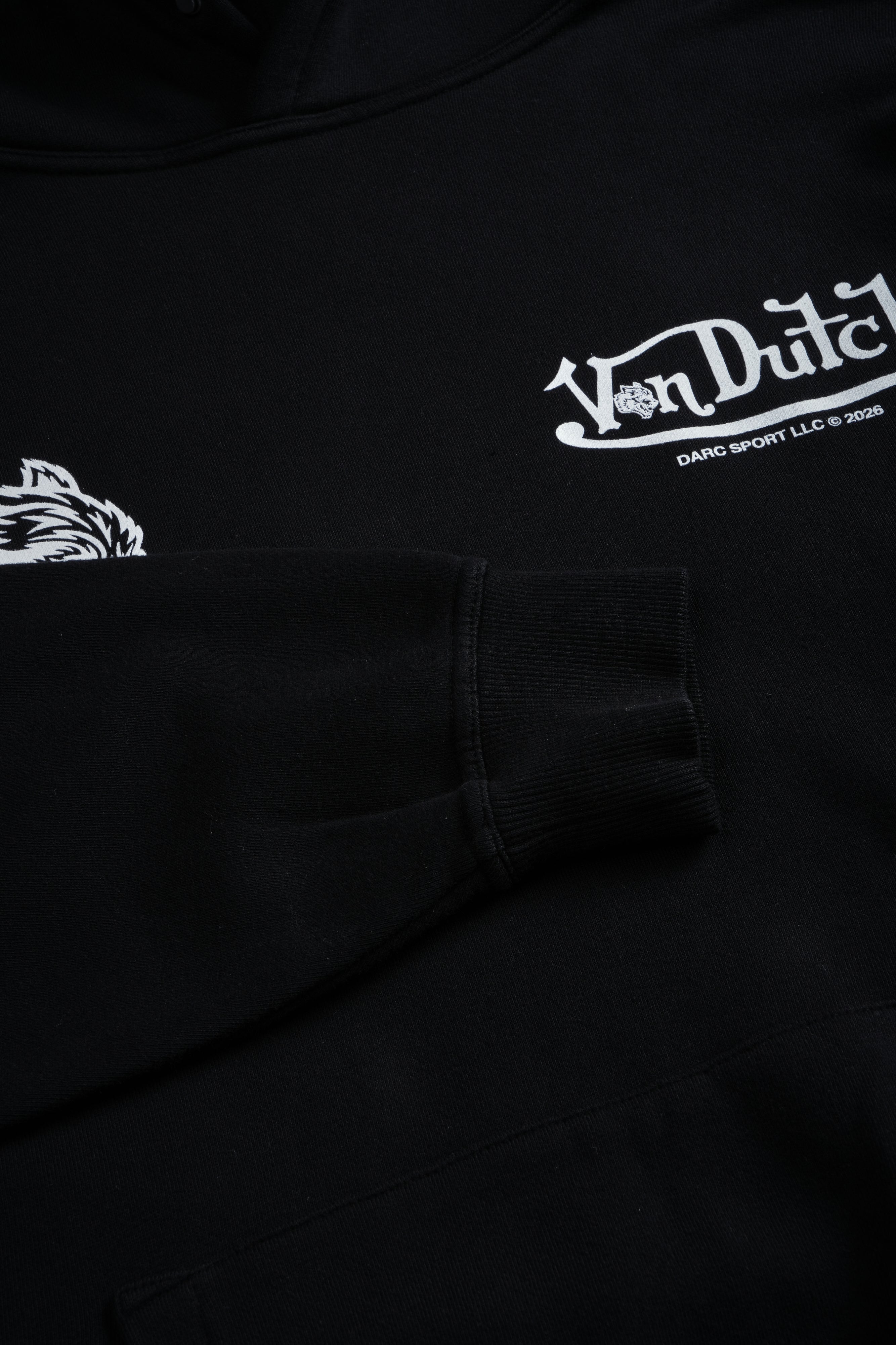 Von Wild Unisex "Pierce" Hoodie in Black