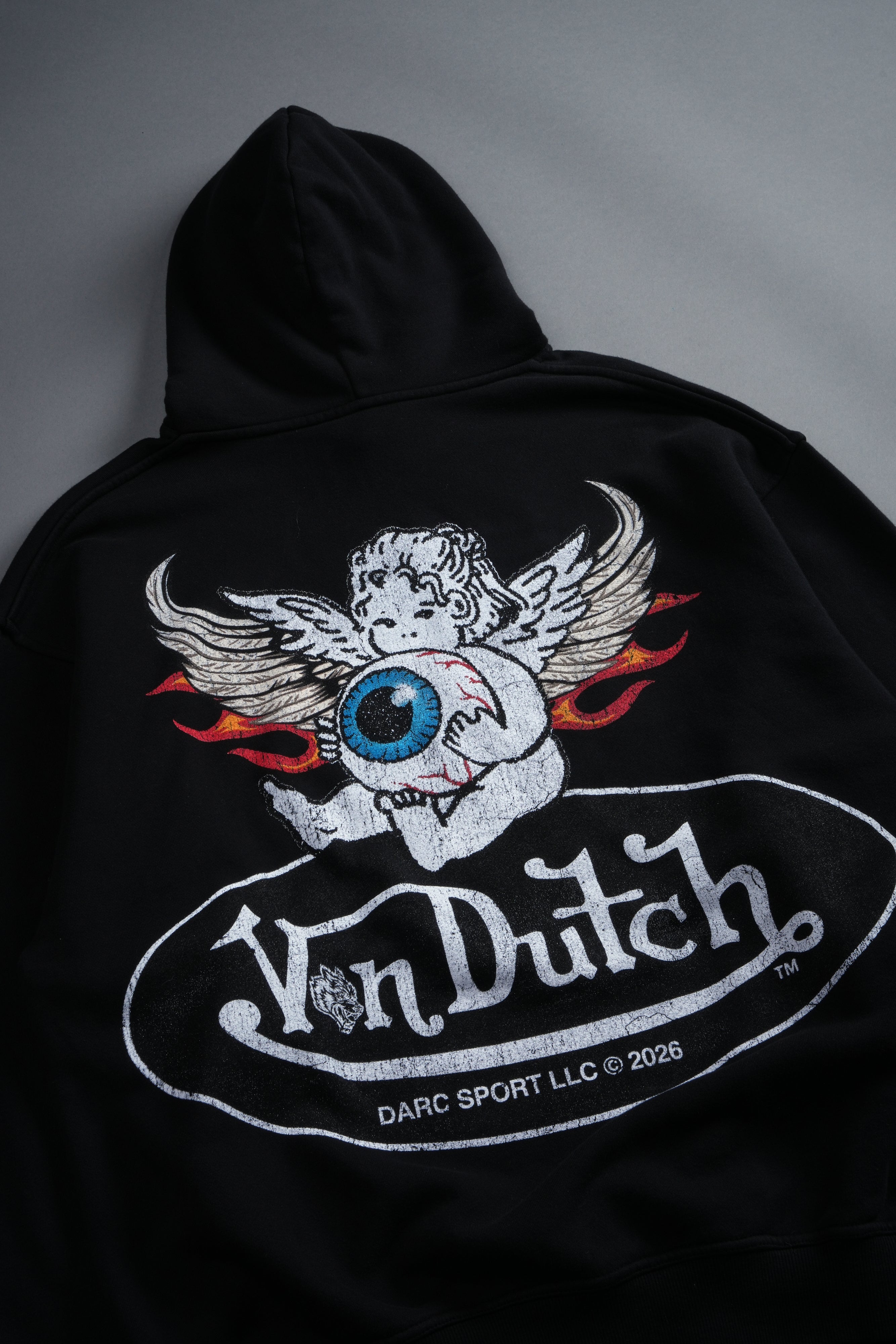 Von Wild Unisex "Pierce" Hoodie in Black