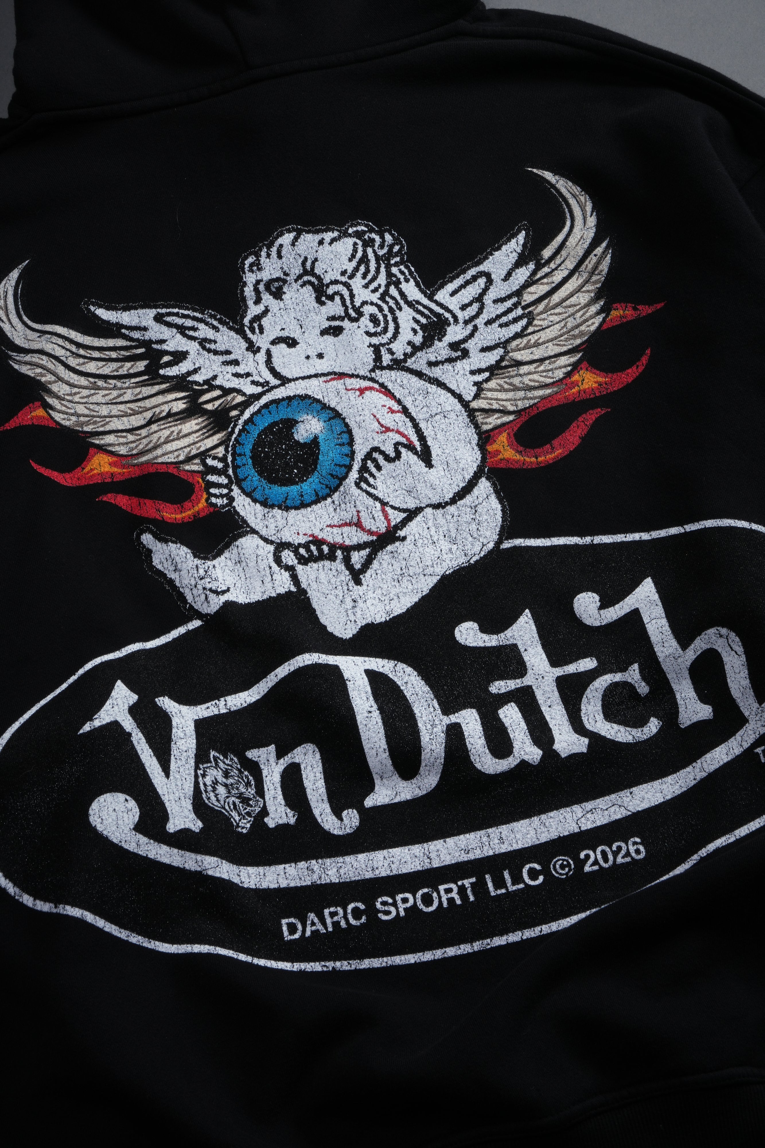 Von Wild Unisex "Pierce" Hoodie in Black