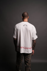 Drip Hesh "Premium" Oversized Tee in Cream