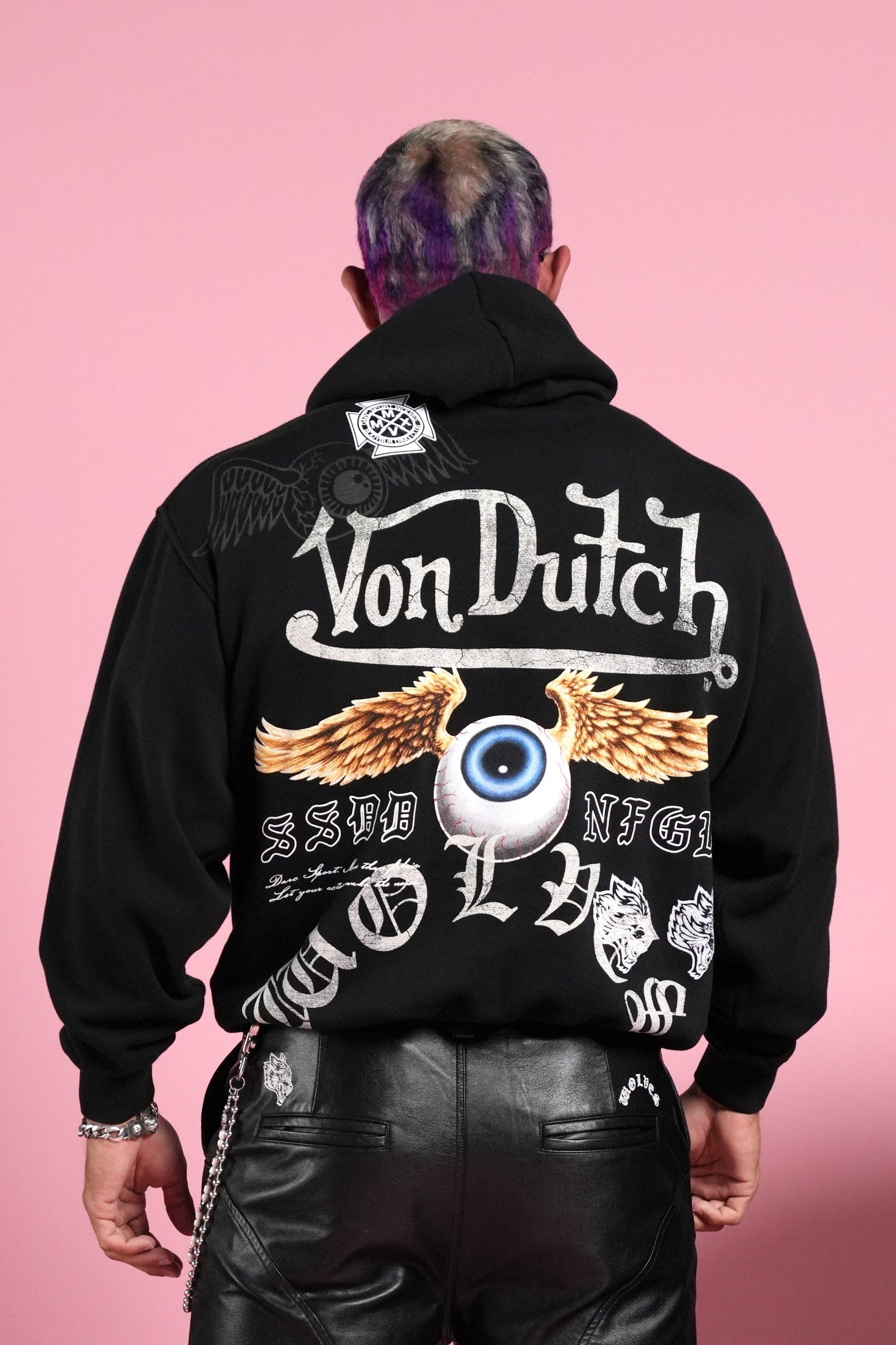 DSVD NFGU "Pierce" Hoodie in Black