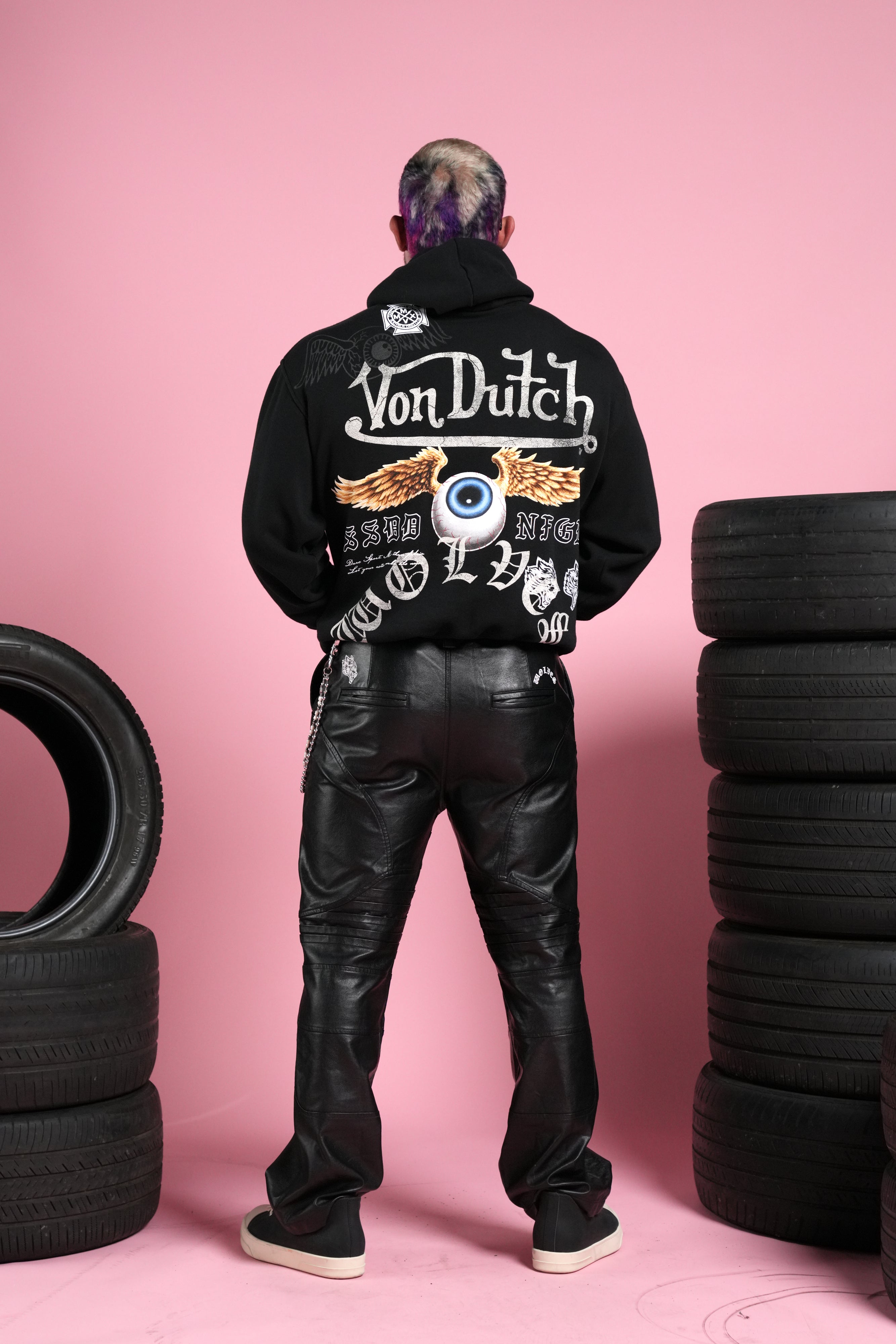 DSVD NFGU "Pierce" Hoodie in Black