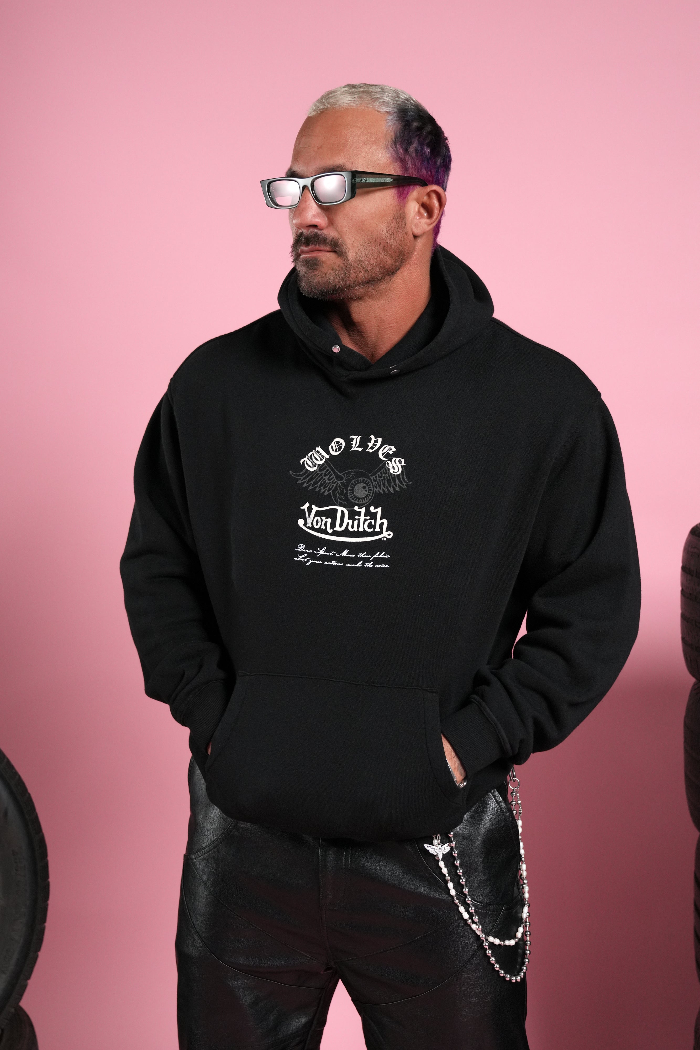 DSVD NFGU "Pierce" Hoodie in Black