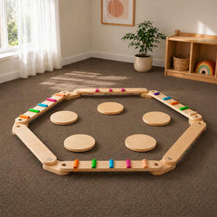 Montessori Balance Beams & Stones
