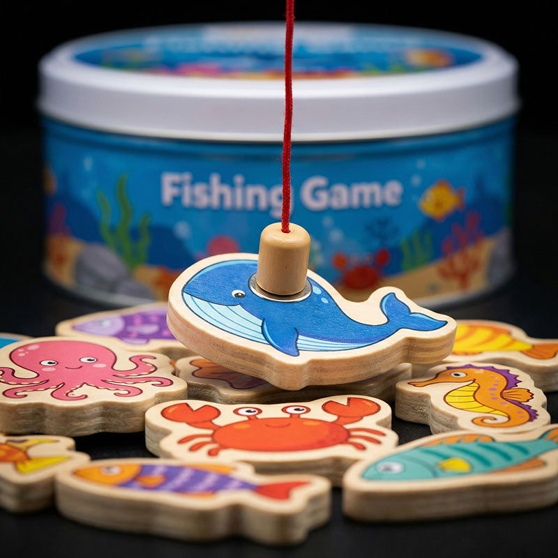 Montessori Fishing Game